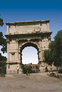 Arch of Titus Exterior